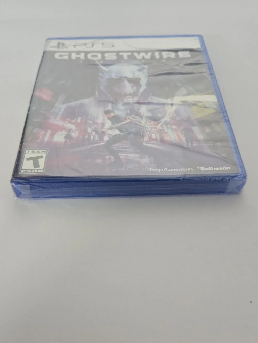 Sony PS5 Ghostwire: Tokyo - Black & Purple Cover